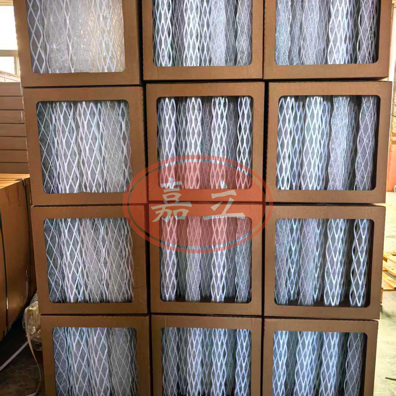 建宁3D柱型漆雾过滤收集器